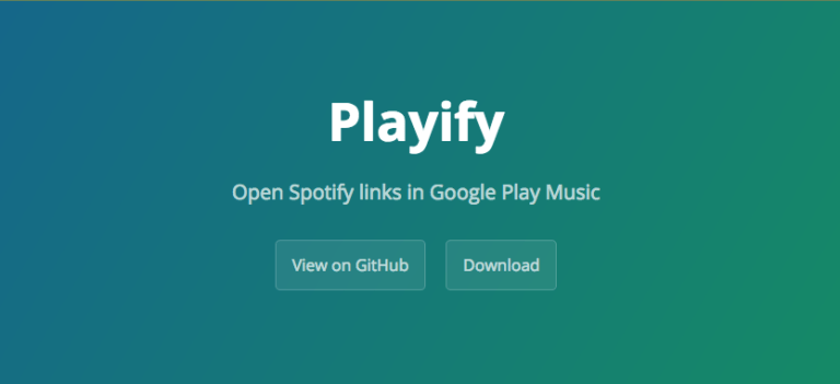 Playify, extensión para Chrome que redirecciona enlaces de Spotify a Google Play Music