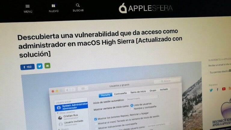 Apple ha publicado ya el parche para su gran bug de macOS High Sierra root-gate