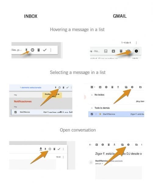 Cómo posponer emails en Gmail igual que en Inbox
