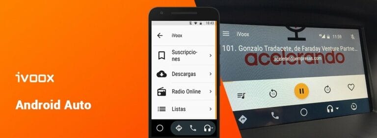 iVoox se hace compatible con Android Auto