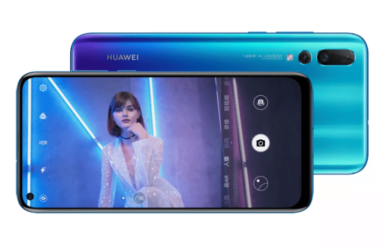 Huawei presenta el Nova 4, un todo-pantalla con un agujero para la cámara frontal